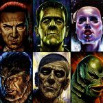 Artistic Renders of Classic Universal Monsters