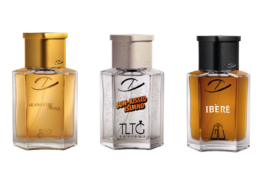 The 3 bottles from Zaharoff's Zed 3.0 Collection