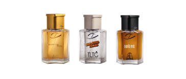The 3 bottles from Zaharoff's Zed 3.0 Collection