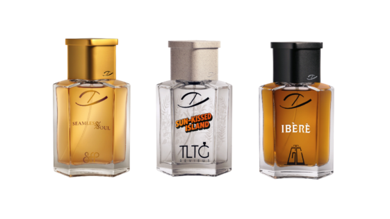 The 3 bottles from Zaharoff's Zed 3.0 Collection