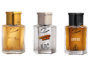 The 3 bottles from Zaharoff's Zed 3.0 Collection